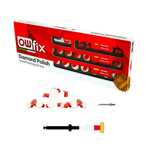 دیسک نمدی الماسی پالیش کامپوزیت اوفیکس Owfix