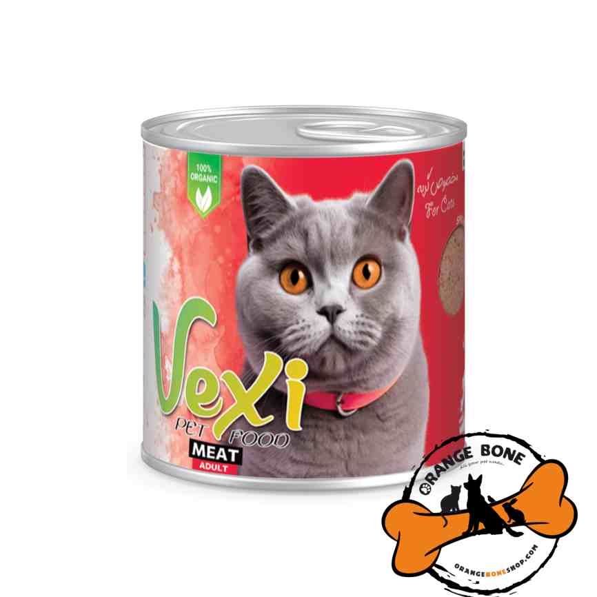 کنسرو پته گربه وکسی طعم گوشت (800 گرم)