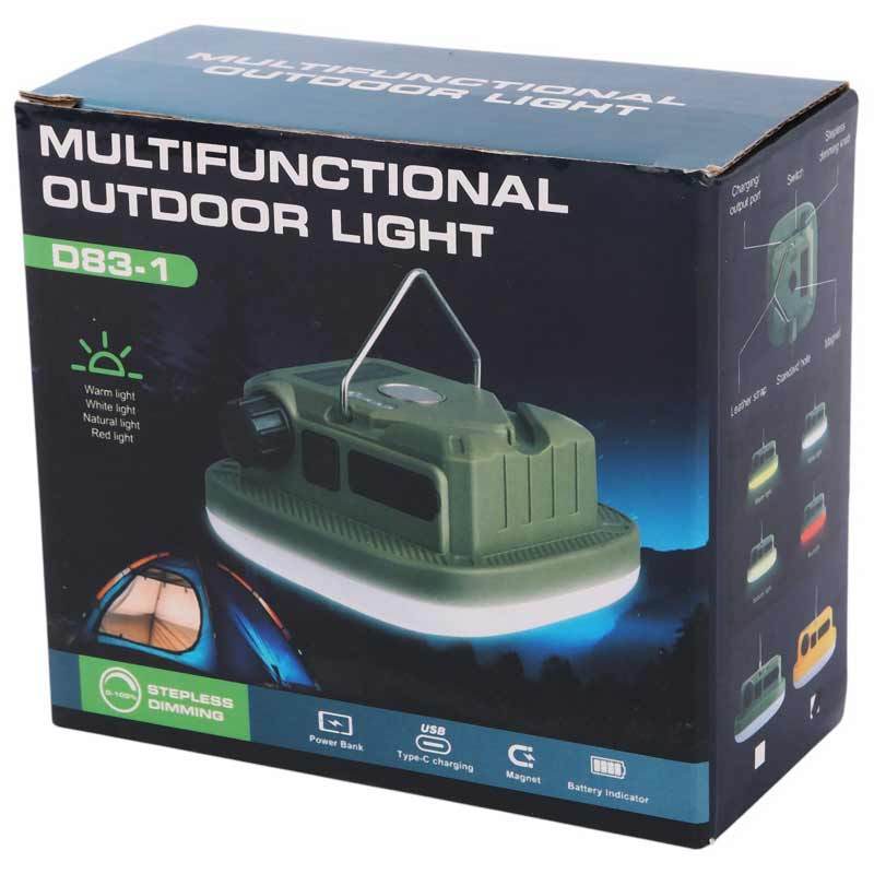 چراغ شارژی کمپینگ camping مدل d83-1