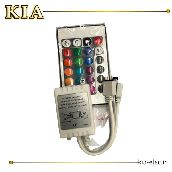 ریموت کنترل ۱۲ آمپر RGB