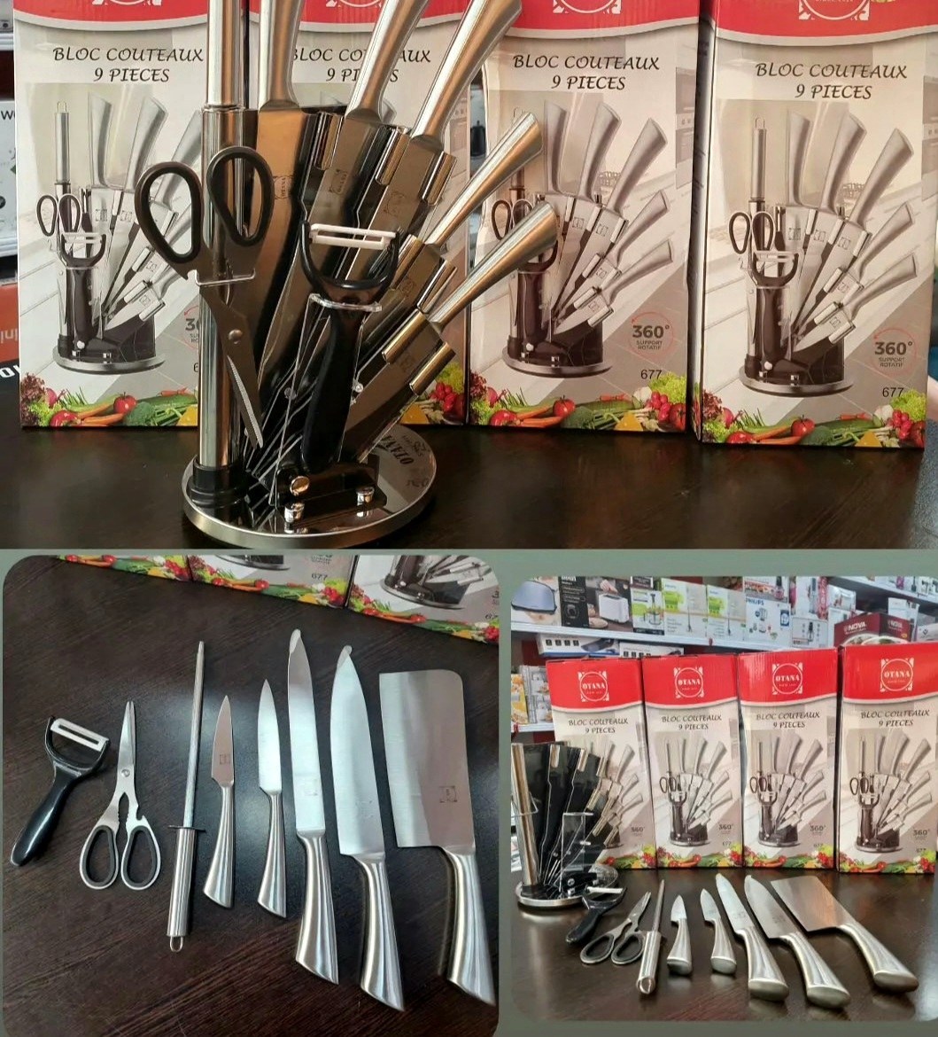 ست چاقو نه تکه مدل otana 9