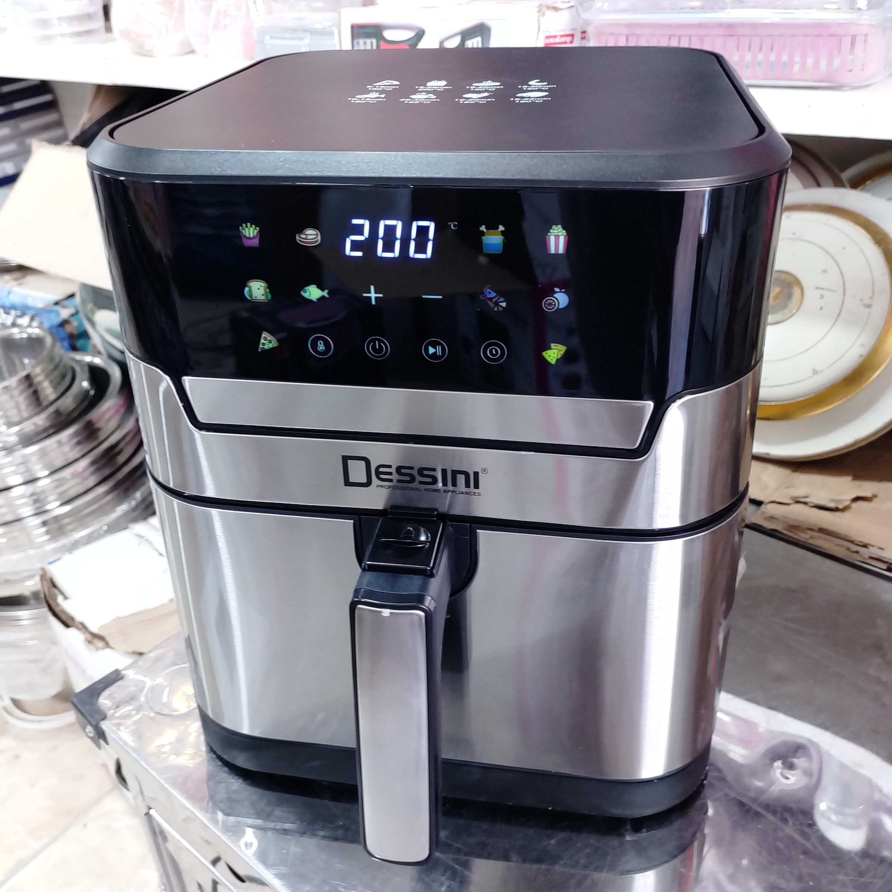 سرخ کن 12.8 لیتر صفحه رنگی سبد دار مدل DS-836dd