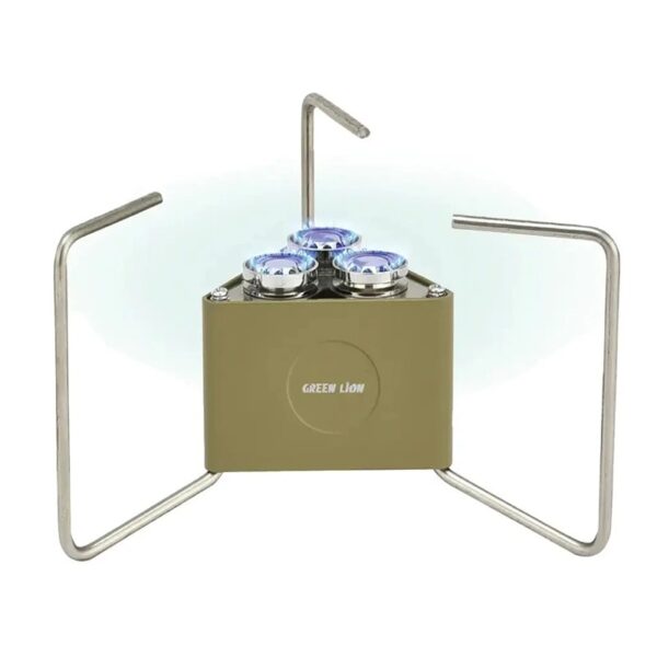 اجاق گاز کمپینگ تاشو 3 شعله گرین لاین مدل Burner Foldable Camping Stove