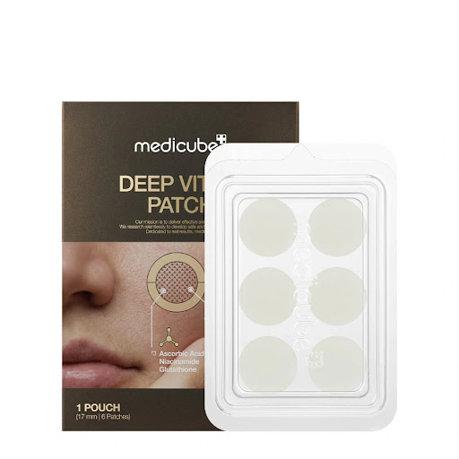پچ مدی کیوب دیپ ویتا سی روشن کننده نقطه های تیره ( 6 پچ)  medicube deep vita c patch