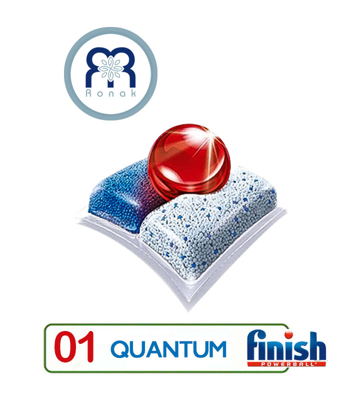 قرص ماشین ظرفشویی Finish مدل Quantum بصورت تکی