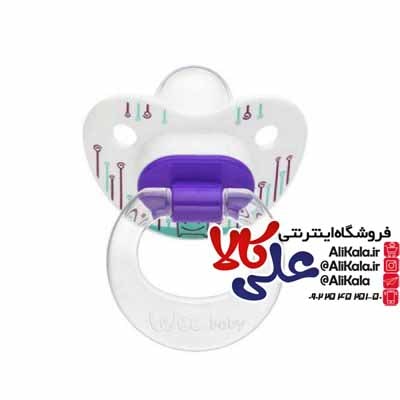 پستانک ارتودنسی تمام چاپ مات وی بیبی سایز 1
