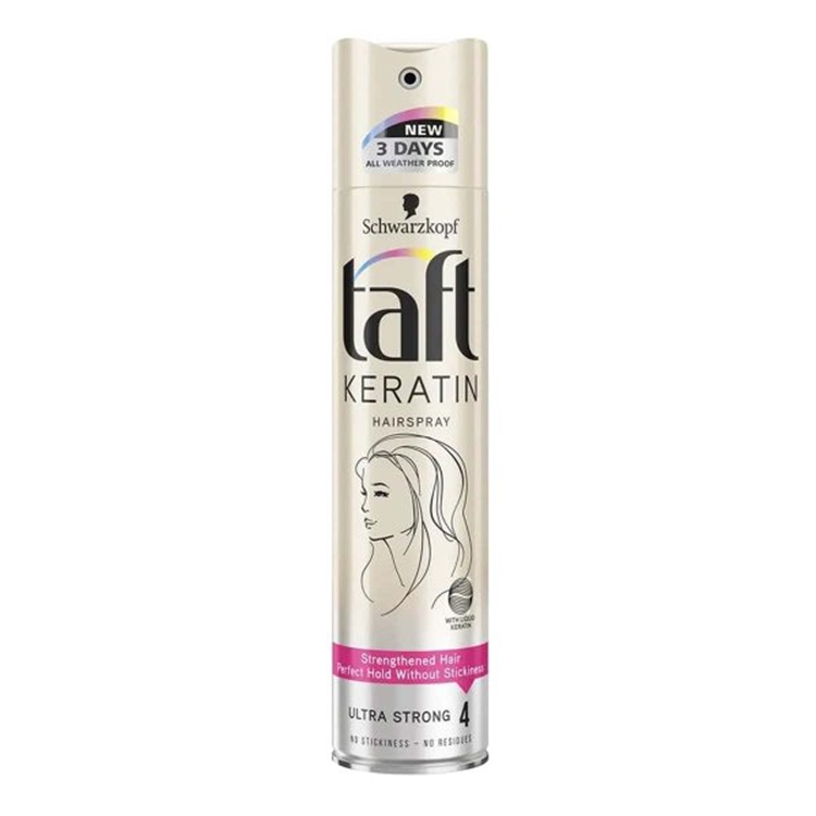 اسپری حالت دهنده مو تافت مدل KERATIN