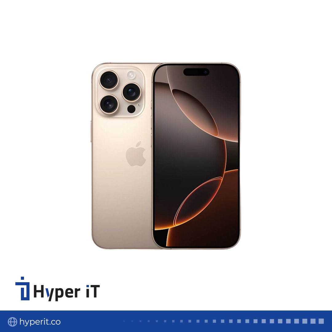 گوشی اپل iPhone 16 Pro Max | حافظه 256 گیگابایت (تیتانیوم صحرایی)