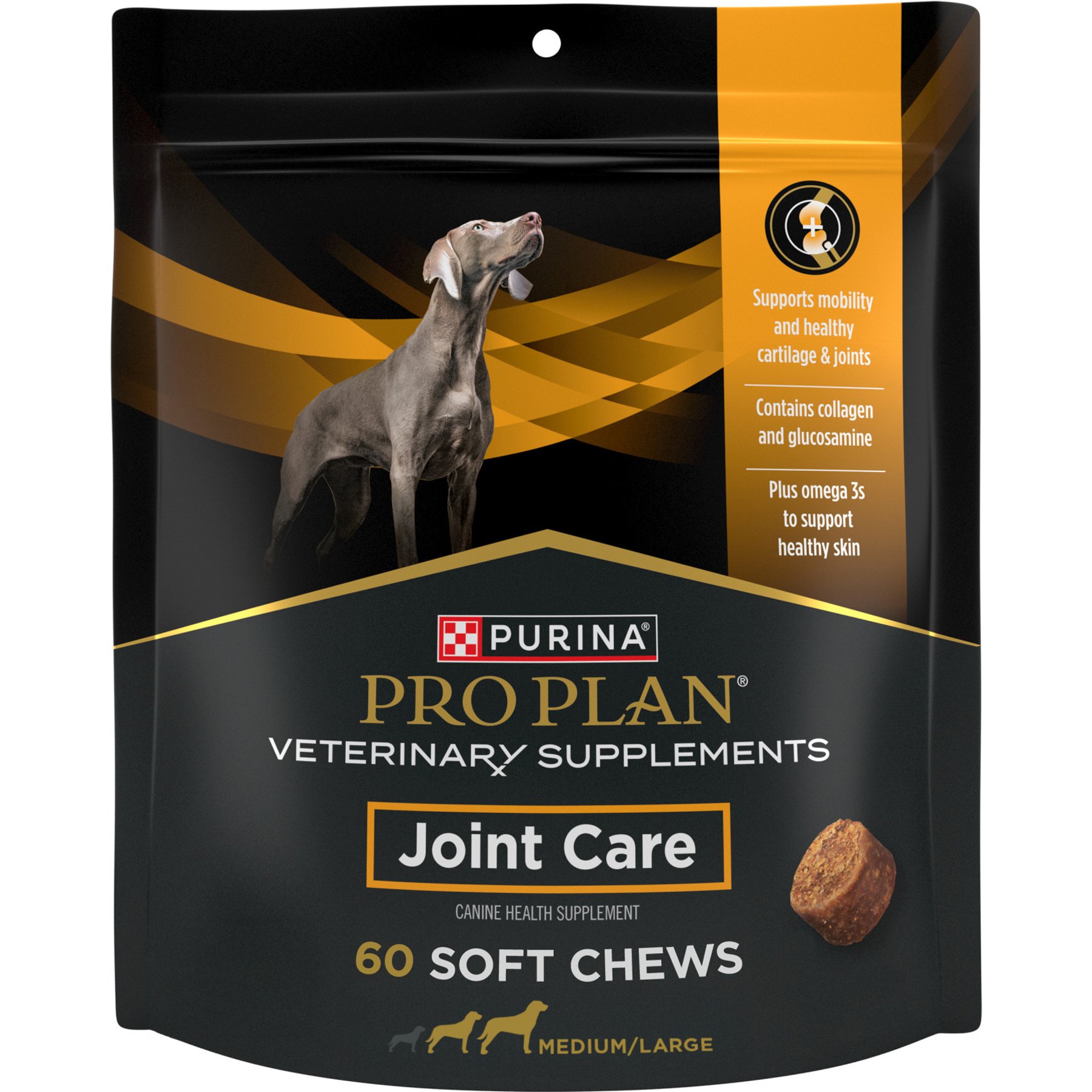 مکمل سگ پورینا پرو پلن سگ بالغ نژاد بزرگ مکمل مفاصل ۶۰ عدد | Purina Pro Plan Joint Support Large 60ct