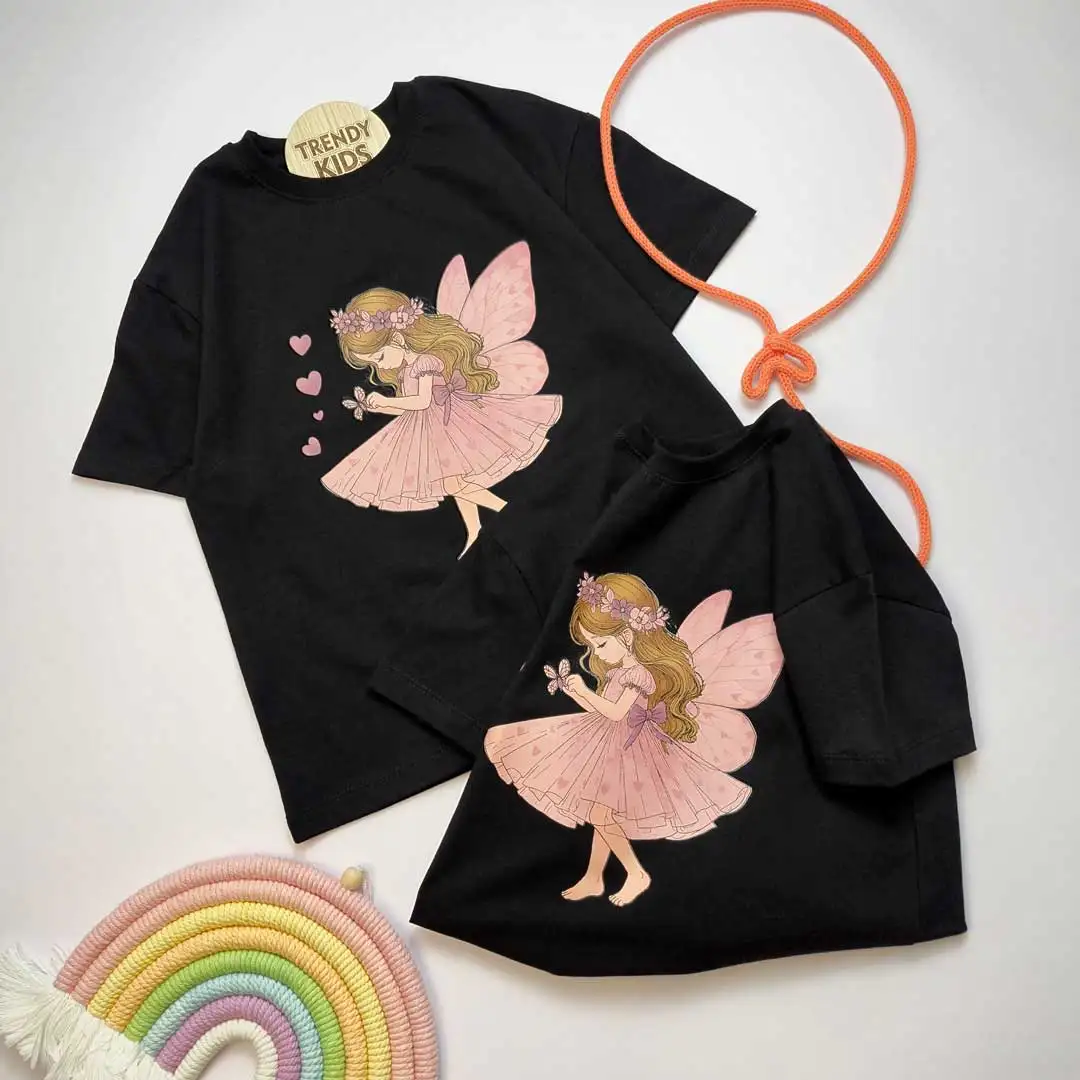 تیشرت مشکی فرشته