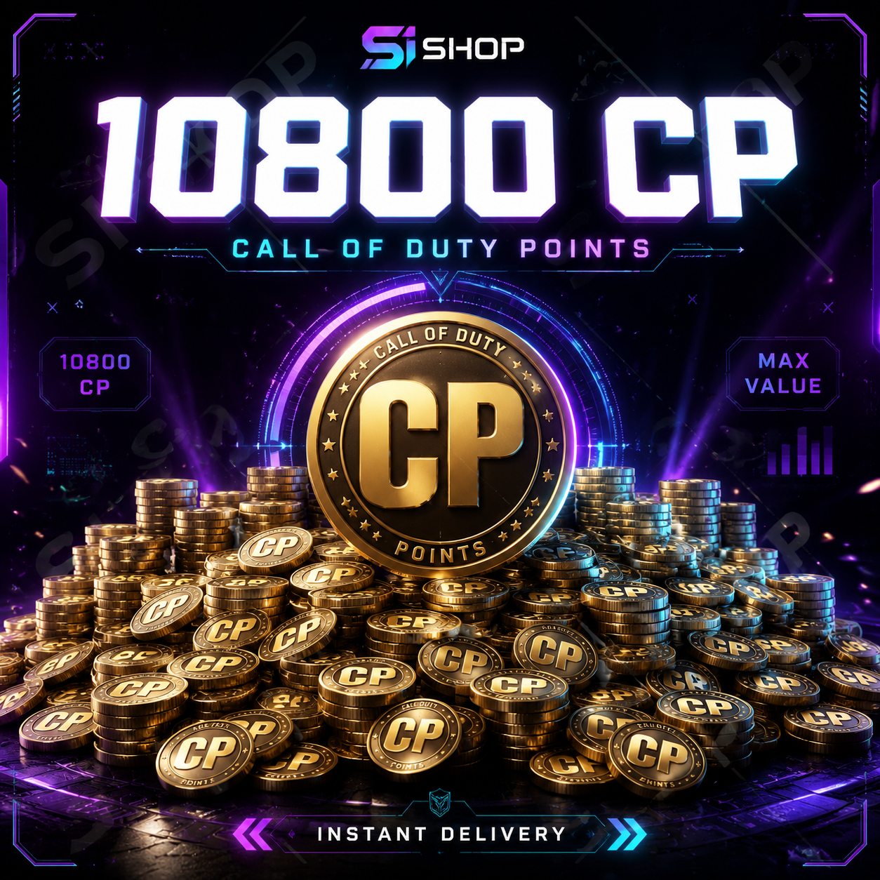 خرید 10800 سیپی فوری کالاف