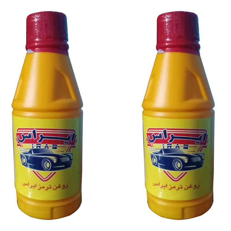 روغن ترمز خودرو ایراس مدل ZZ2 حجم 250 میلی لیتر بسته 2 عددی کد OY-109