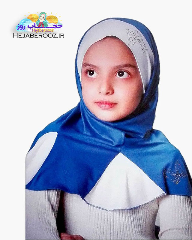 مقنعه دخترانه مدل پروانه
