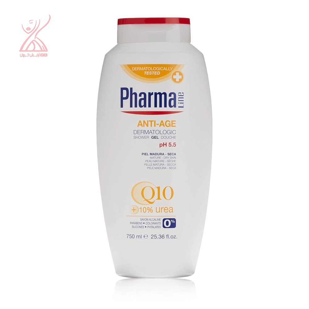 شامپو بدن ضد پیری فارما لاین Pharma Line Q10