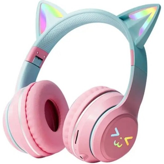 هدست بلوتوثی طرح گربه ای مدل XY-BT613