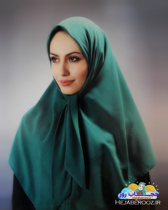مقنعه مدل گره ای کراواتی