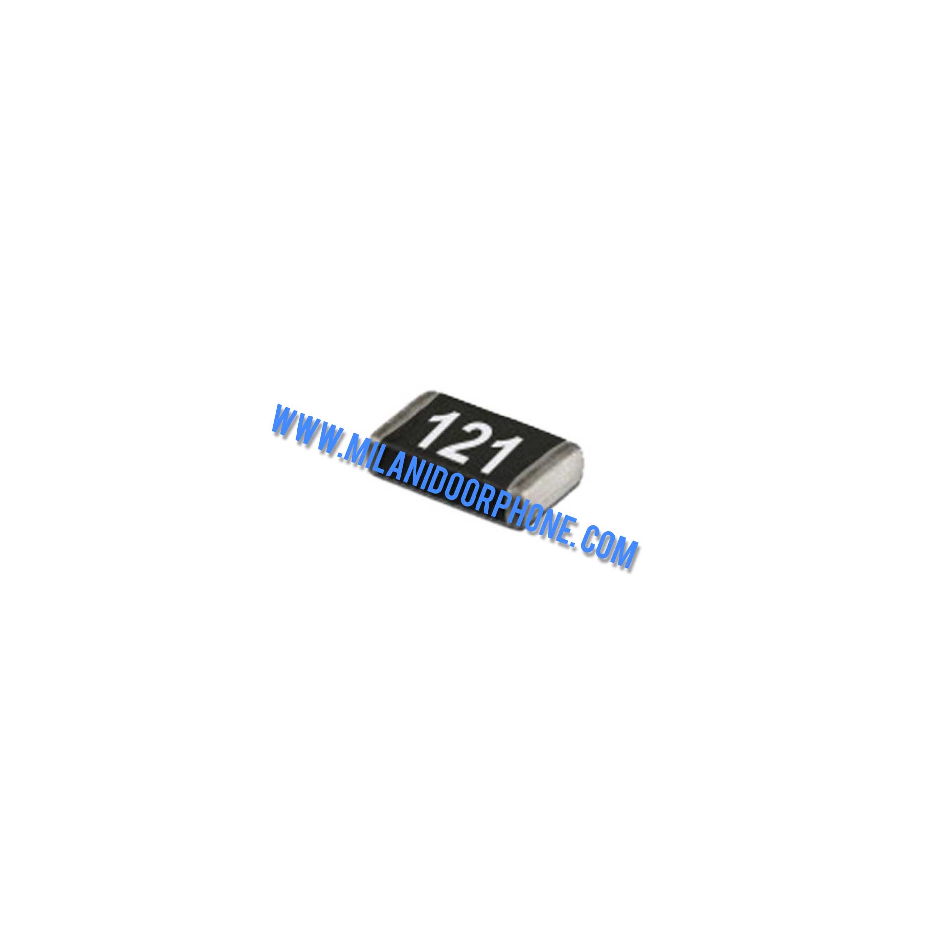 مقاومت 120 اهم 0805 SMD (محصول در پک 100 عددی می باشد )