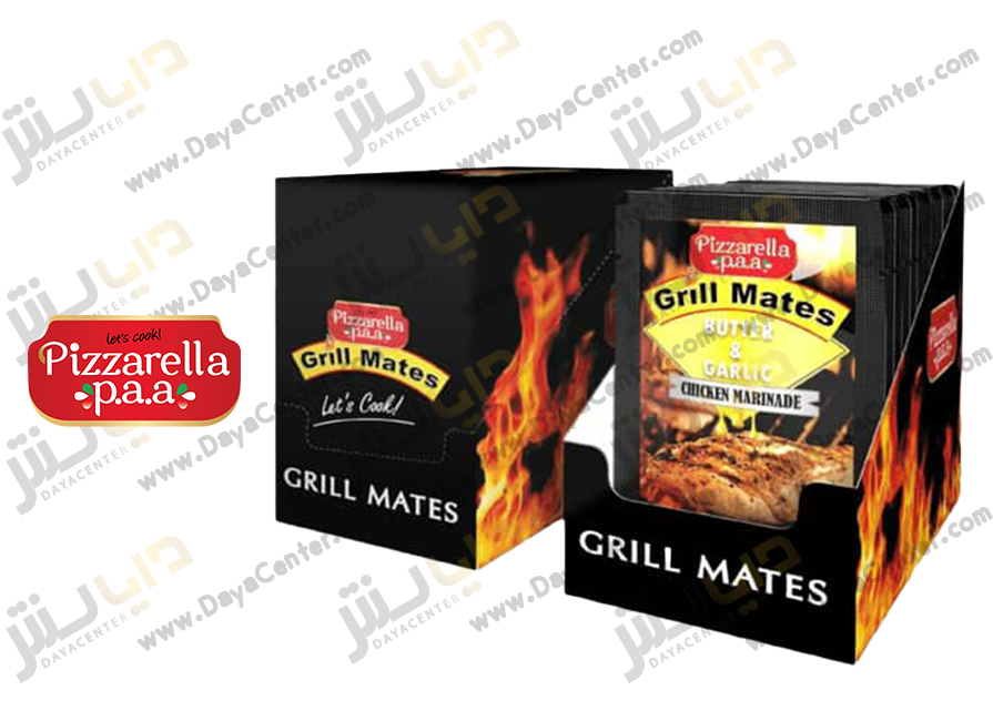 ادویه سیر و کره پیزارلا 60 گرمی پک 12 عددی