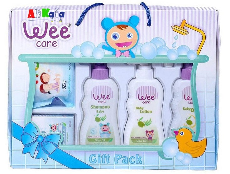 ست جعبه هدیه 6 تکه محصولات بهداشتی وی کر Wee Care