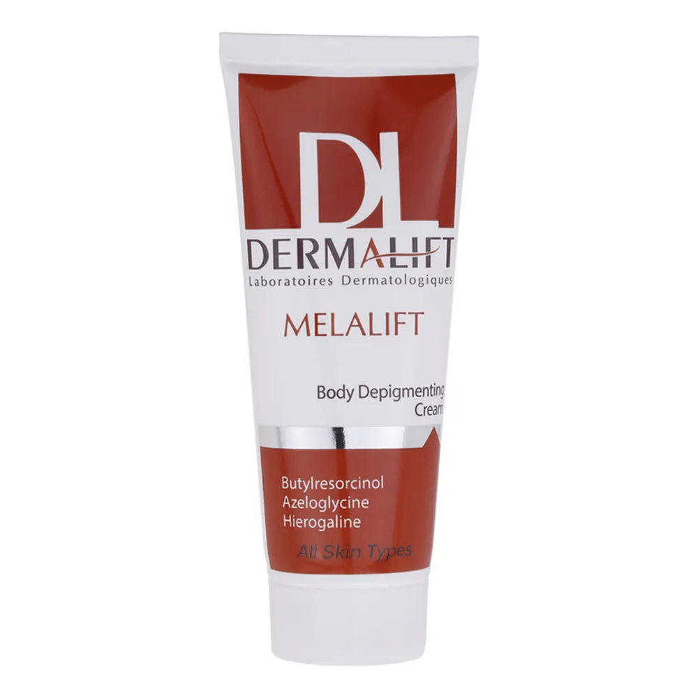 کرم روشن کننده بدن درمالیفت مدل melalift حجم 75 میلی لیتر