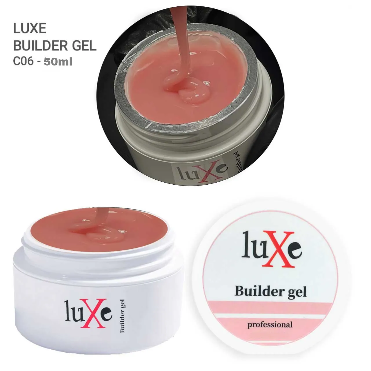بیلدر ژل لوکسی 50 میل کد Luxe 06