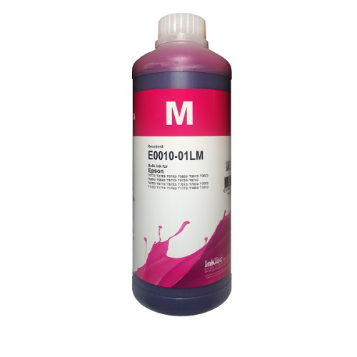 جوهر یک لیتری اینکتک قرمز پرینتر اپسون InkTec 1Litre Magenta Epson