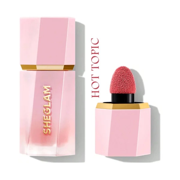 رژگونه مایع مات شیگلم مدل COLOR BLOOM رنگ HOT TOPIC