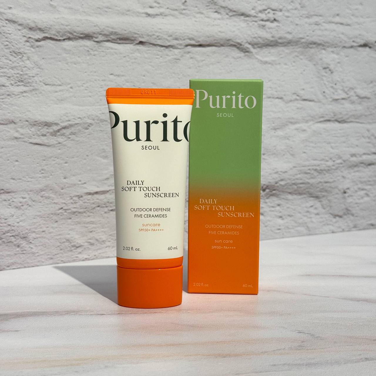کرم ضد آفتاب پیوریتو سئول سافت تاچ 60 میل Purito Seoul Daily Soft Touch Sunscreen