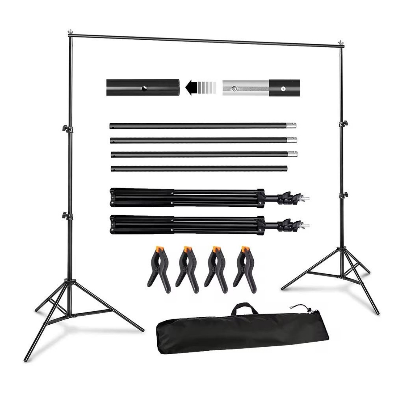 سه پایه نگهدارنده فون پرتابل Portable Background holder 280 pro