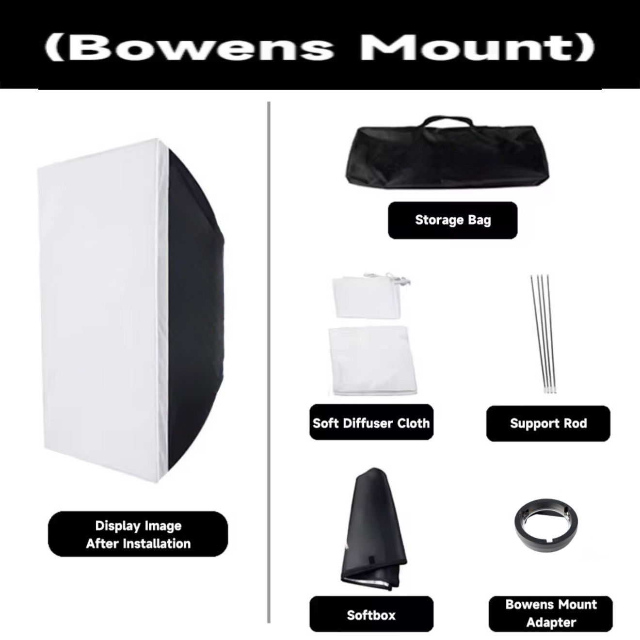 سافت باکس Softbox 50x70cm with Bowens Mount