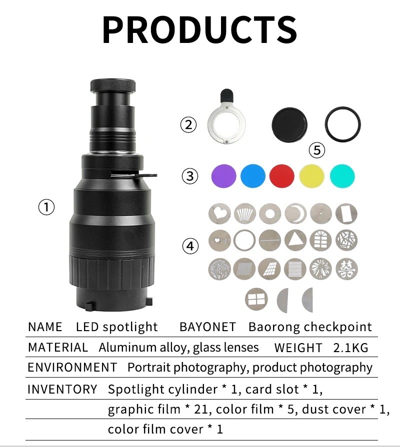 اسنوت اپتیکال لنزدار دیاموند Diamond Optical Snoot lens