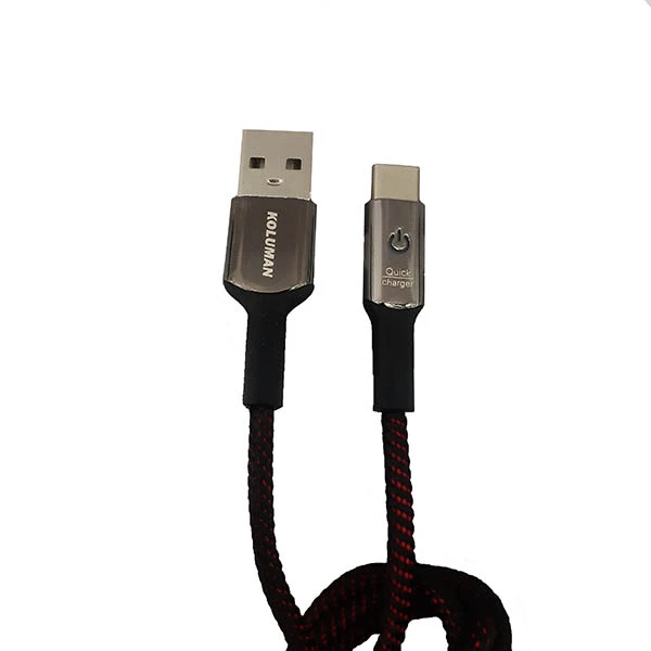 کابل تبدیل USB به Lightining کلومن مدل KD-54 طول 1 متر