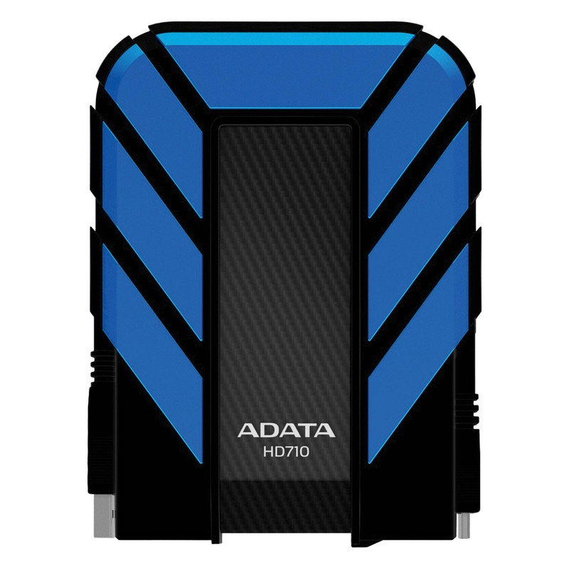 هارد اکسترنال ای دیتا مدل HD710 ظرفیت دو ترابایت دارای رابط USB Type-A 2.0 - آبی