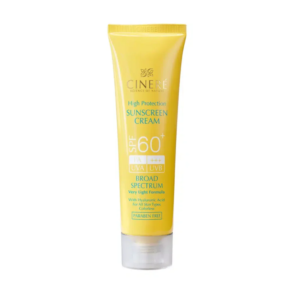 کرم ضد آفتاب بی رنگ SPF60 سینره