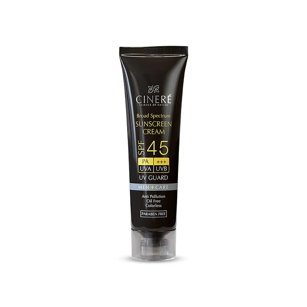 کرم ضد آفتاب بی رنگ SPF45 سینره
