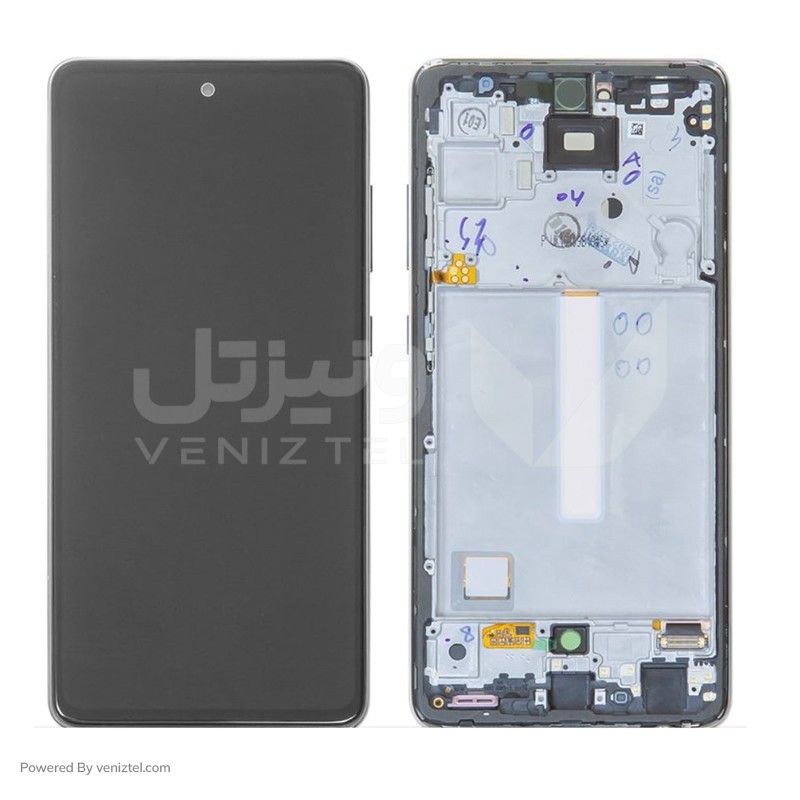 تاچ و ال سی دی با فریم اصلی شرکتی  سامسونگ (Service Pack) مدل  LCD Samsung A52S + F / A528