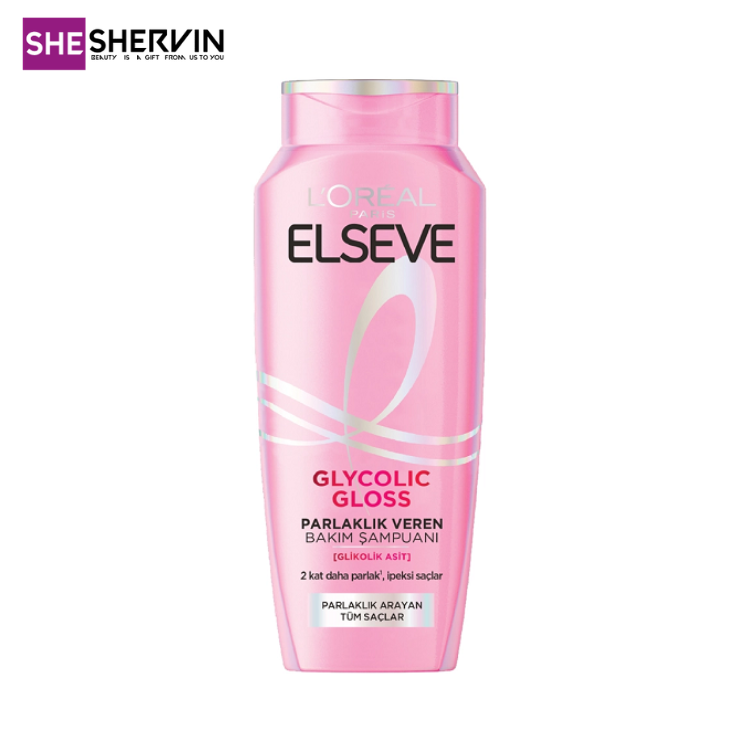 شامپو درخشان‌کننده مو خشک لورآلGlycolic Gloss