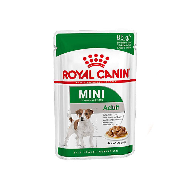 پوچ سگ رویال کنین Mini Adult وزن 85 گرم