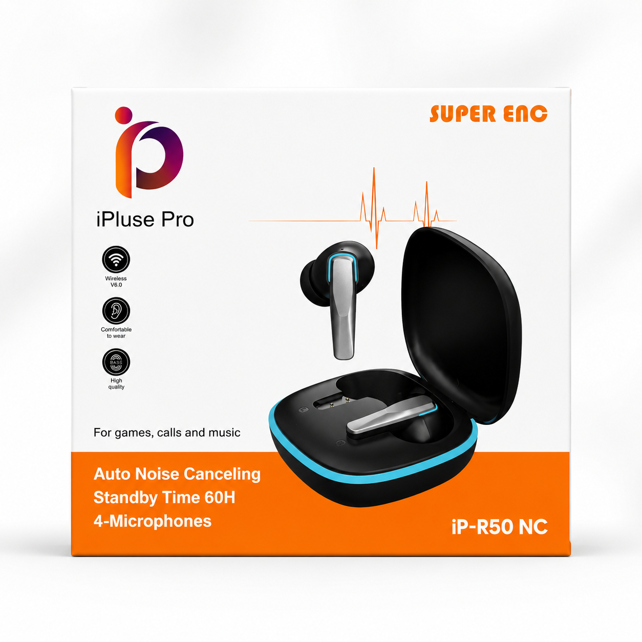 ایرپاد بلوتوثی iPlusePro مدل iP-R50NC