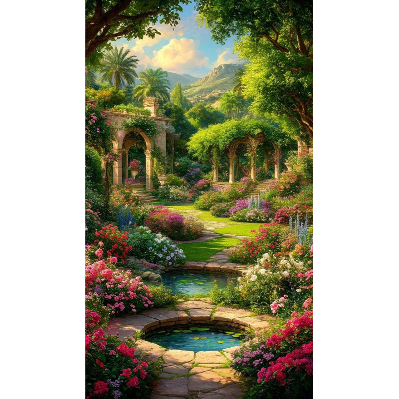 تابلو نقاشی الماسی بزرگسال کد 0149