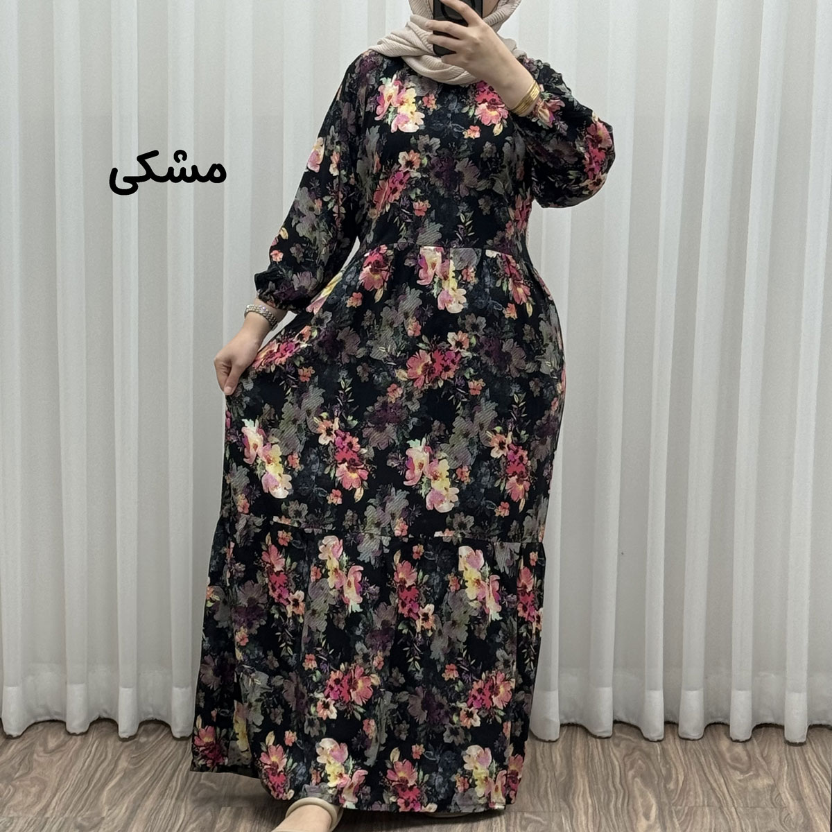 پیراهن ساحلی زنانه مدل گل یخی کد 1999