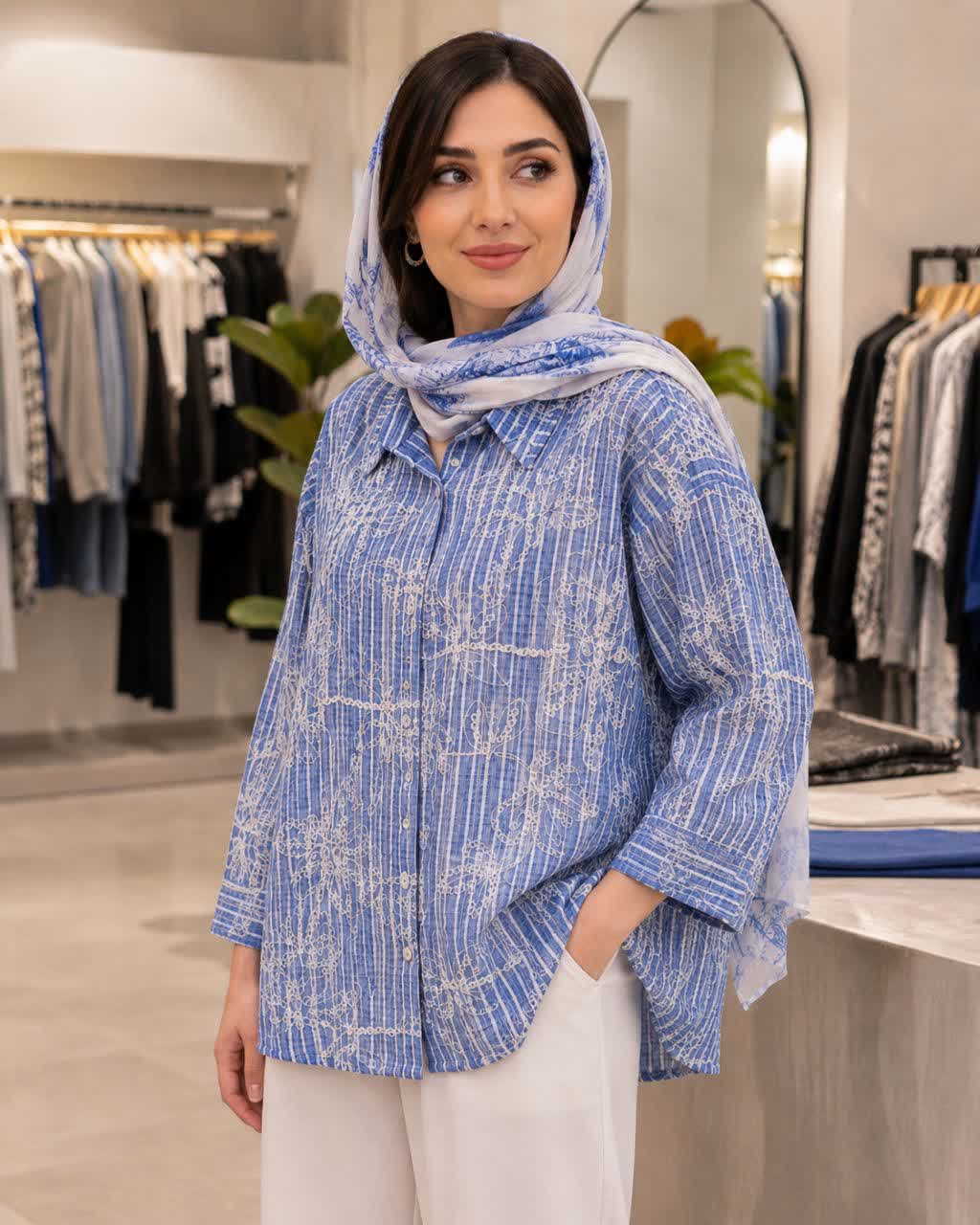 شومیز گندم کد 0273
