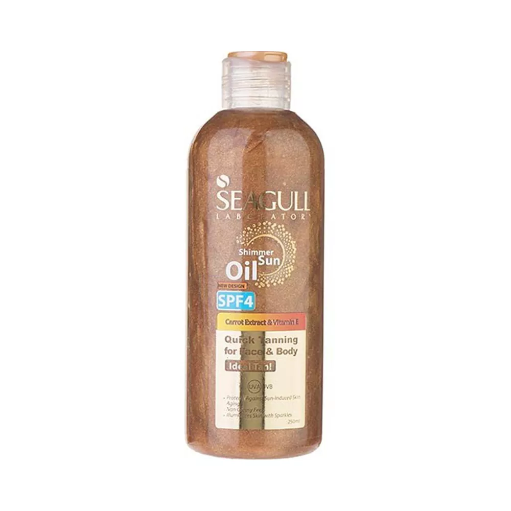 روغن برنزه کننده و ویتامینه اکلیلی SPF4 حجم 250 میلی لیتر