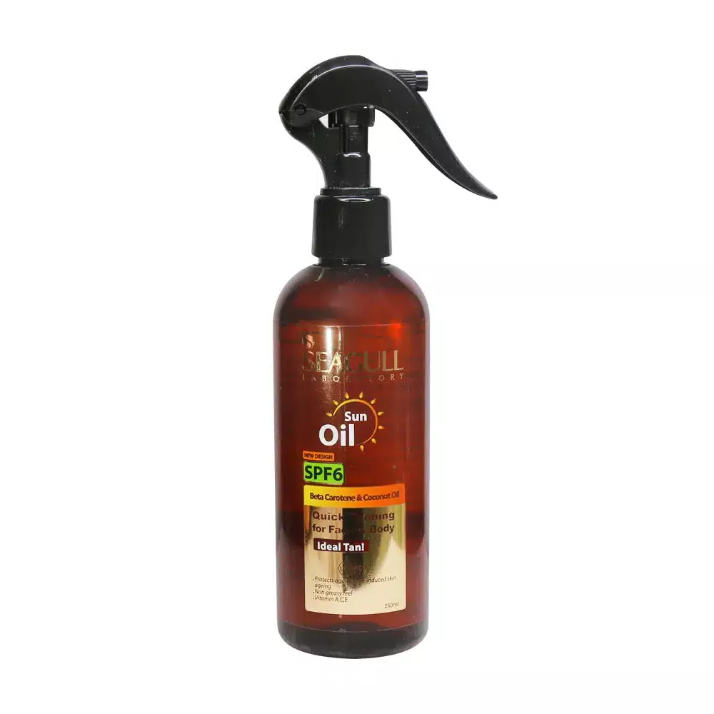 روغن برنزه کننده سی گل SPF 6 حجم 250 میلی لیتر