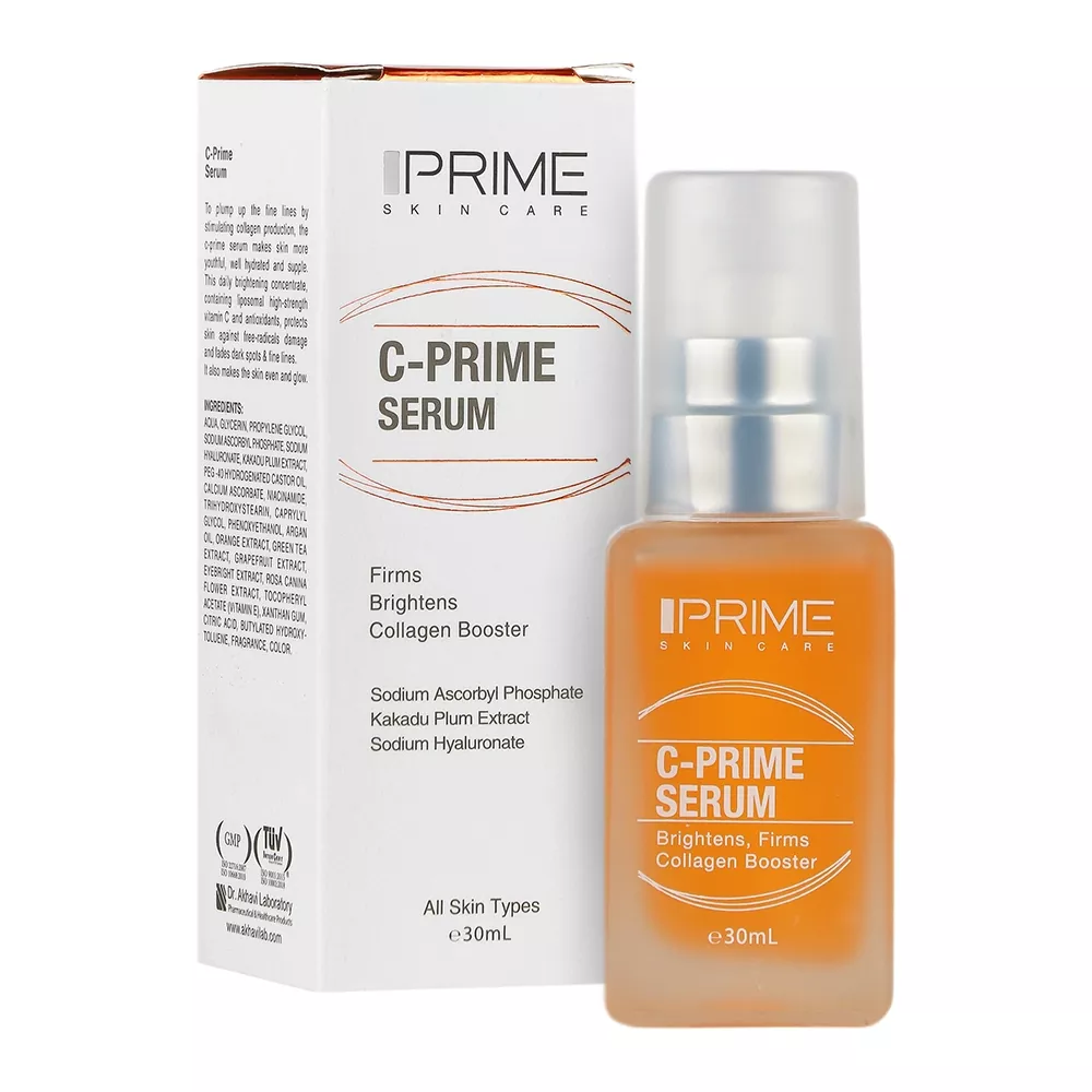 سرم ویتامین سی C-Prime پرایم حجم 30 میلی لیتر