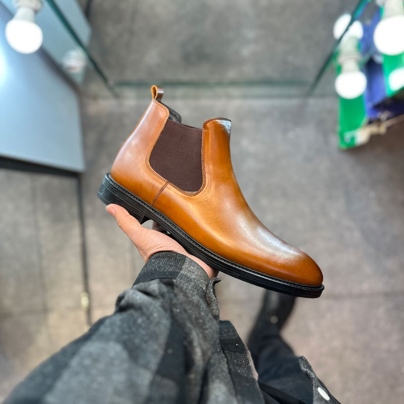نیم بوت چلسی سایز بزرگ کد 4954