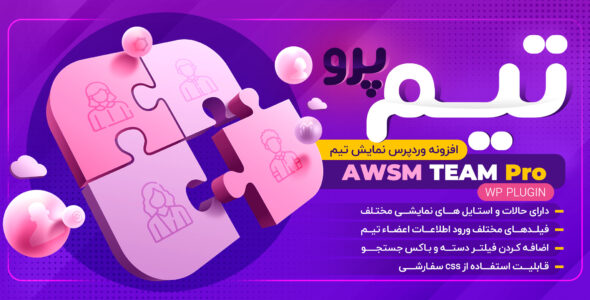 افزونه نمایش اعضای تیم The Team Pro