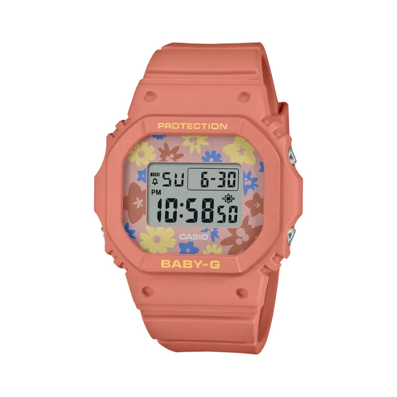 ساعت مچی زنانه کاسیو Baby-G مدل BGD-565RP-4DR