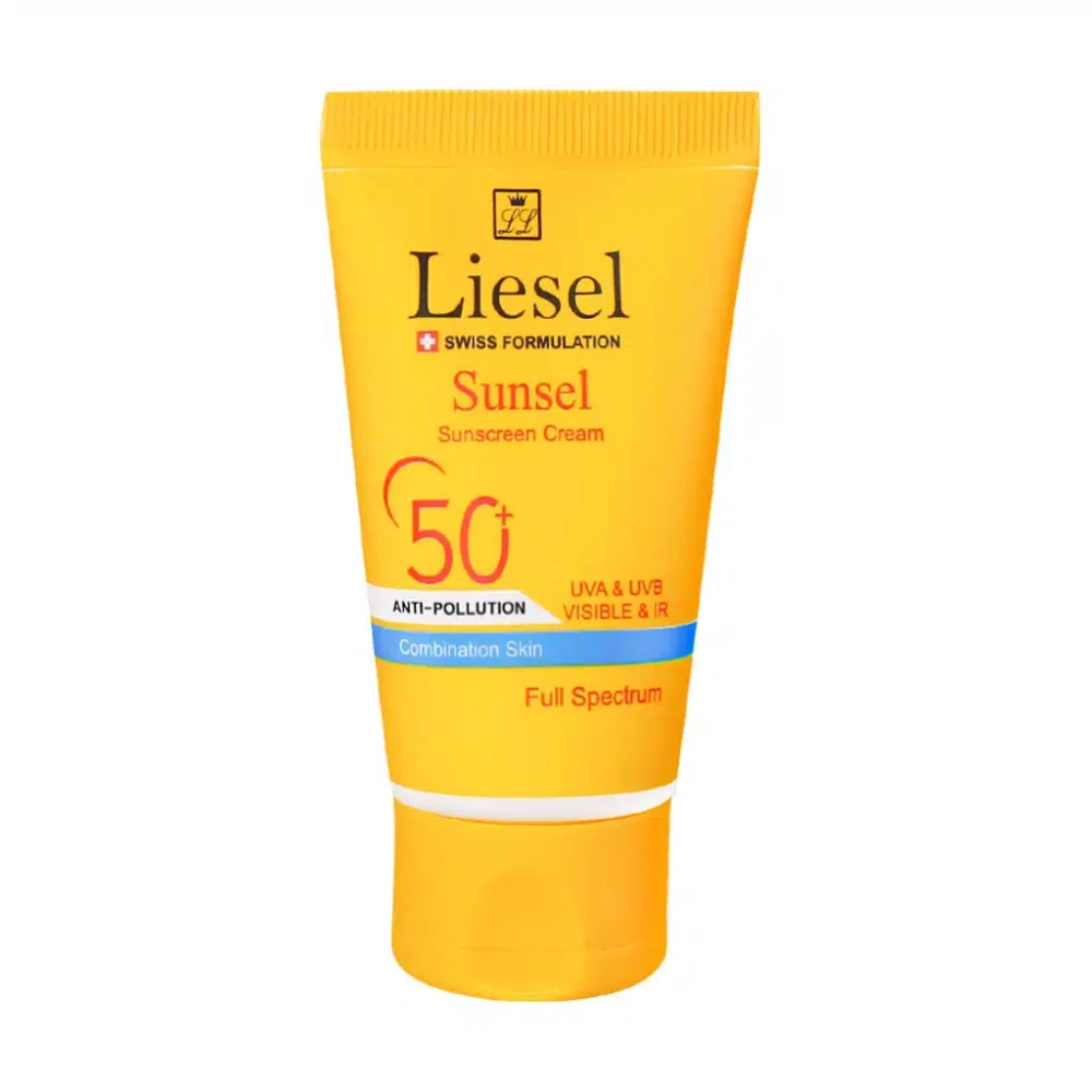 کرم ضد آفتاب بی رنگ SPF50 لایسل