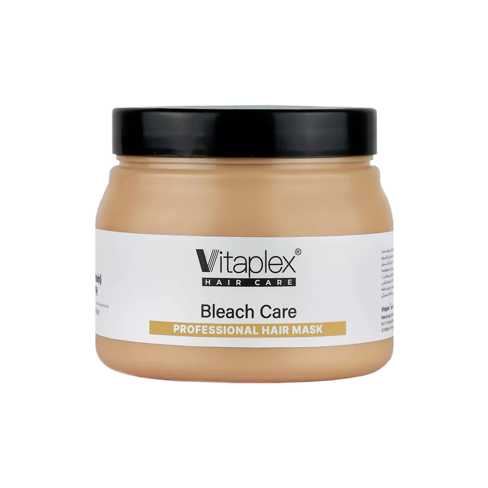 ماسک ترمیم کننده موهای دکلره شده ویتاپلکس مدل Bleach Care حجم 500 میلی لیتر